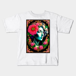 Agatha Christie Vintage Art Kids T-Shirt